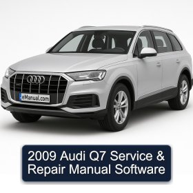 2009 Audi Q7 Service & Repair Manual Software