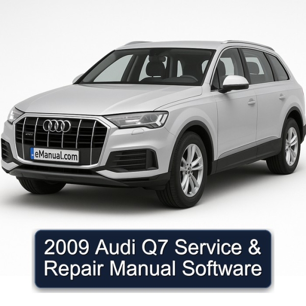 2009 Audi Q7 Service & Repair Manual Software