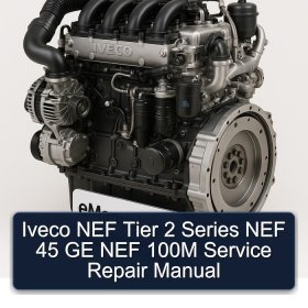 Iveco NEF Tier 2 Series NEF 45 GE NEF 100M Service Repair Manual