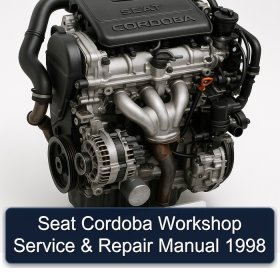 Seat Cordoba Workshop Service & Repair Manual 1998