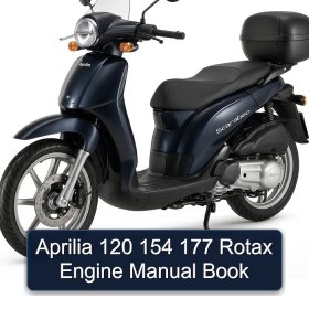 Aprilia 120 154 177 Rotax Engine Manual Book