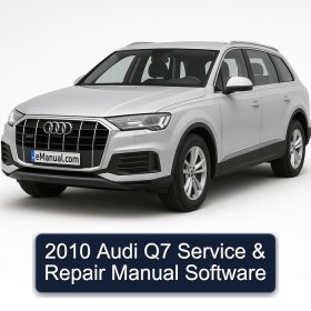 2010 Audi Q7 Service & Repair Manual Software