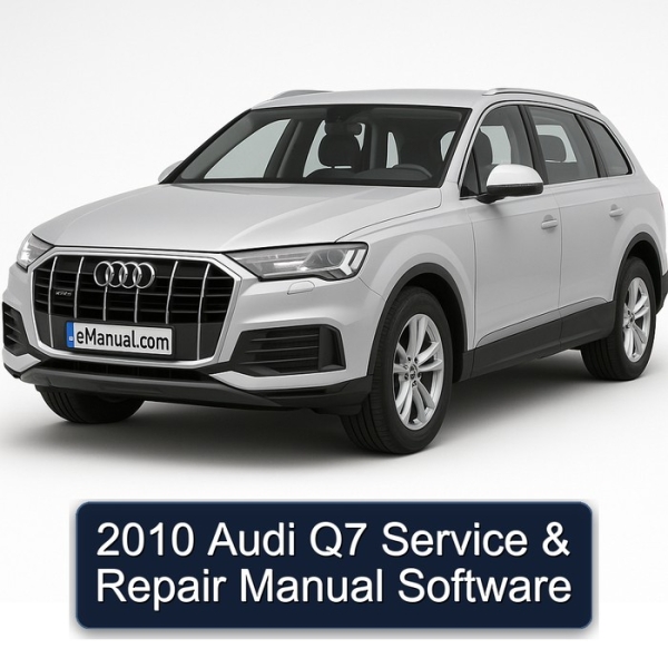 2010 Audi Q7 Service & Repair Manual Software