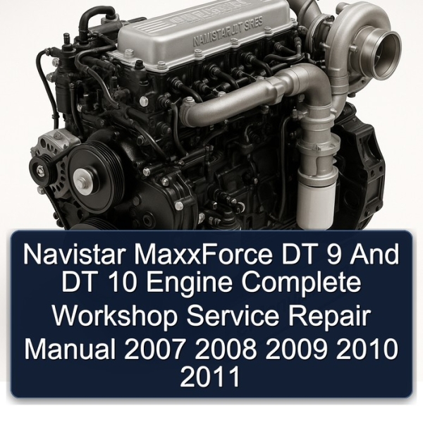 Navistar MaxxForce DT 9 And DT 10 Engine Complete Workshop Service Repair Manual 2007 2008 2009 2010 2011