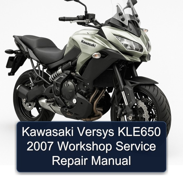 Kawasaki Versys KLE650 2007 Workshop Service Repair Manual