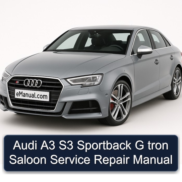 Audi A3 S3 Sportback G tron Saloon Service Repair Manual