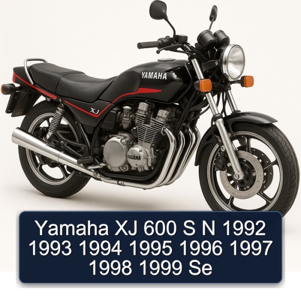 Yamaha XJ 600 S N 1992 1993 1994 1995 1996 1997 1998 1999 Se
