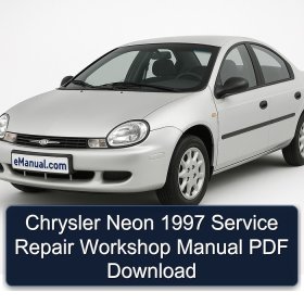 Chrysler Neon 1997 Service Repair Workshop Manual PDF Download