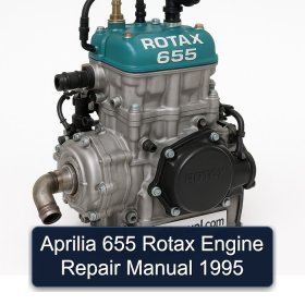 Aprilia 655 Rotax Engine Repair Manual 1995