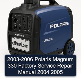 2003-2006 Polaris Magnum 330 Factory Service Repair Manual 2004 2005