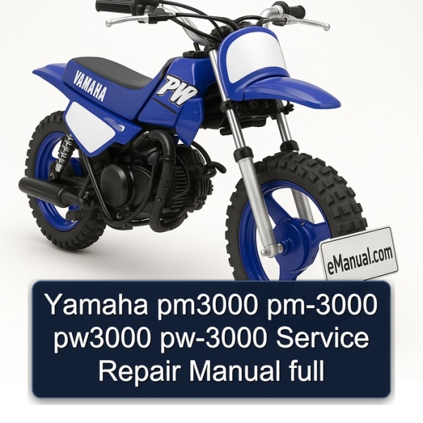 Yamaha pm3000 pm-3000 pw3000 pw-3000 Service Repair Manual full