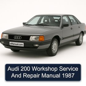 Audi 200 Workshop Service And Repair Manual 1987