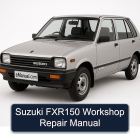 Suzuki FXR150 Workshop Repair Manual