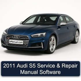 2011 Audi S5 Service & Repair Manual Software
