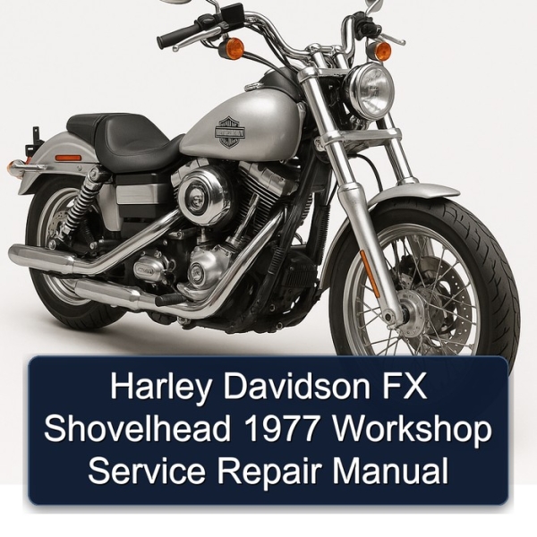 Harley Davidson FX Shovelhead 1977 Workshop Service Repair Manual