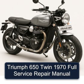 Triumph 650 Twin 1970 Full Service Repair Manual