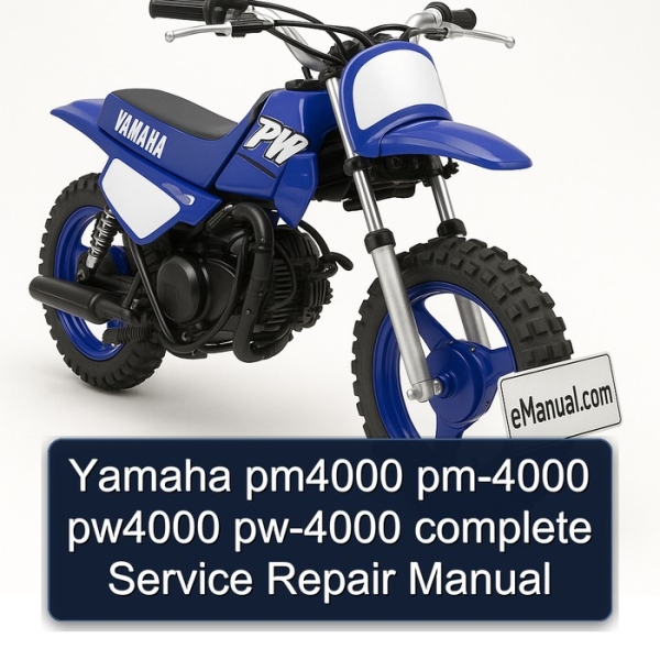 Yamaha pm4000 pm-4000 pw4000 pw-4000 complete Service Repair Manual