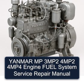 YANMAR MP 3MP2 4MP2 4MP4 Engine FUEL System Service Repair Manual