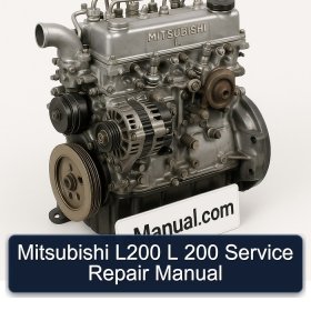 Mitsubishi L200 L 200 Service Repair Manual