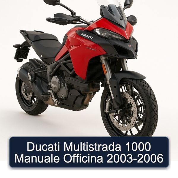 Ducati Multistrada 1000 Manuale Officina 2003-2006