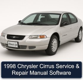 1998 Chrysler Cirrus Service & Repair Manual Software