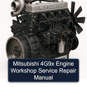 Mitsubishi 4G9x Engine Workshop Service Repair Manual