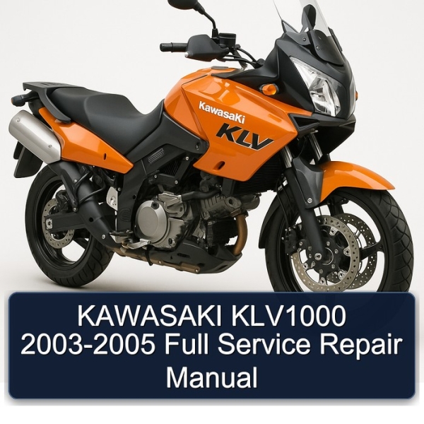 KAWASAKI KLV1000 2003-2005 Full Service Repair Manual