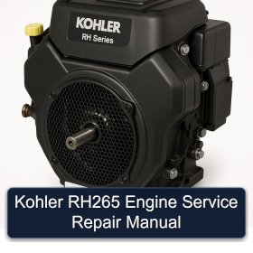 Kohler RH265 Engine Service Repair Manual