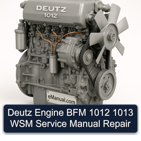 Deutz Engine BFM 1012 1013 WSM Service Manual Repair