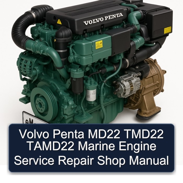 Volvo Penta MD22 TMD22 TAMD22 Marine Engine Service Repair Shop Manual