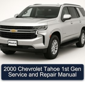 2000 Chevrolet Tahoe 1st Gen Service and Repair Manual