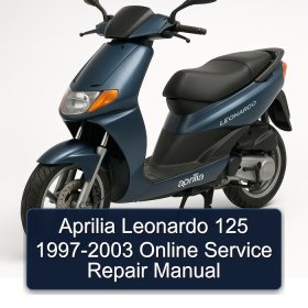 Aprilia Leonardo 125 1997-2003 Online Service Repair Manual