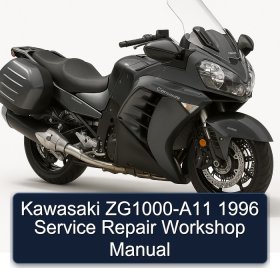 Kawasaki ZG1000-A11 1996 Service Repair Workshop Manual