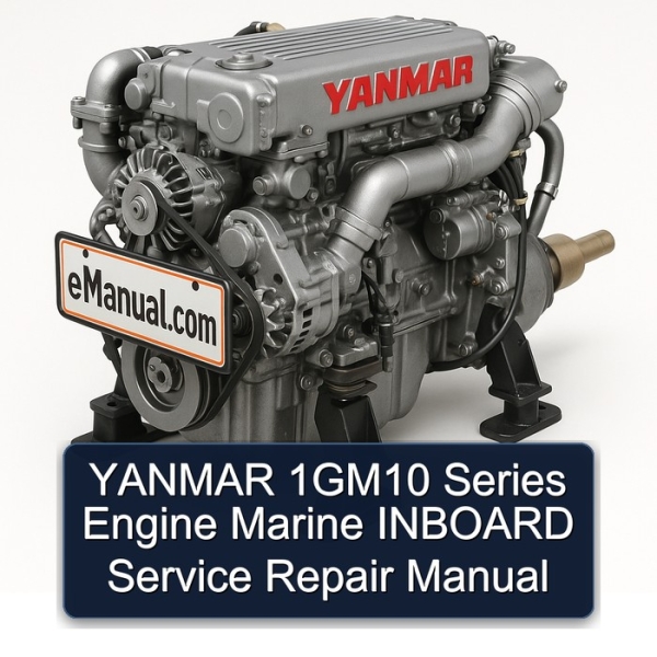 YANMAR 1GM10 Series Engine Marine INBOARD Service Repair Manual