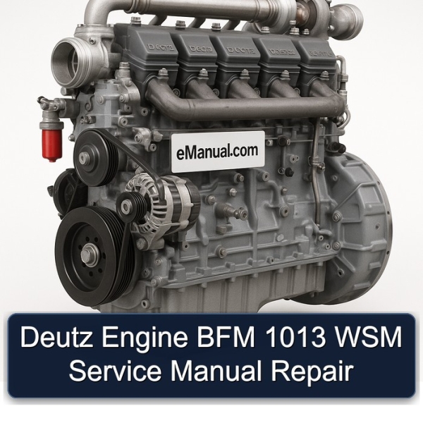 Deutz Engine BFM 1013 WSM Service Manual Repair