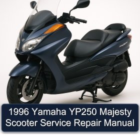 1996 Yamaha YP250 Majesty Scooter Service Repair Manual