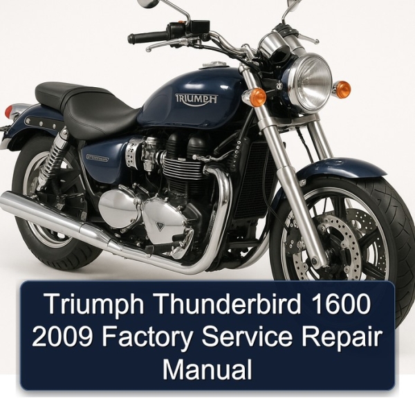Triumph Thunderbird 1600 2009 Factory Service Repair Manual