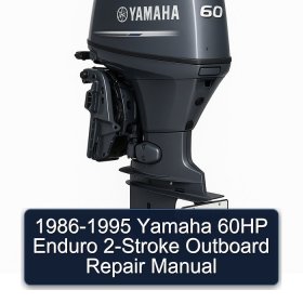1986-1995 Yamaha 60HP Enduro 2-Stroke Outboard Repair Manual
