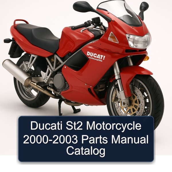 Ducati St2 Motorcycle 2000-2003 Parts Manual Catalog