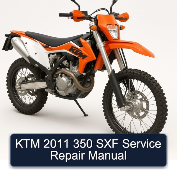 KTM 2011 350 SXF Service Repair Manual