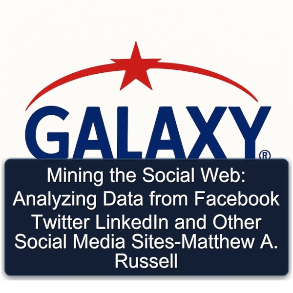Mining the Social Web: Analyzing Data from Facebook Twitter LinkedIn and Other Social Media Sites-Matthew A. Russell