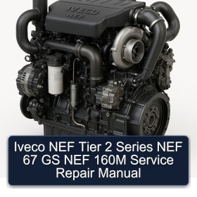 Iveco NEF Tier 2 Series NEF 67 GS NEF 160M Service Repair Manual