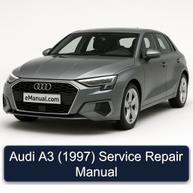 Audi A3 (1997) Service Repair Manual