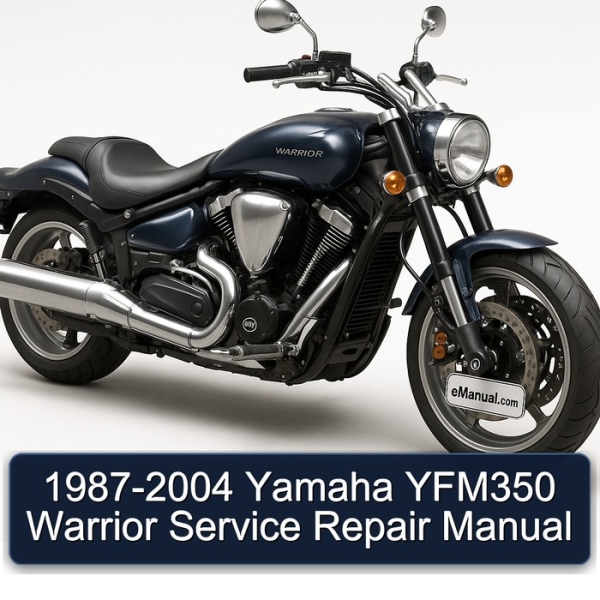 1987-2004 Yamaha YFM350 Warrior Service Repair Manual