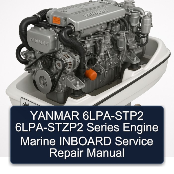 YANMAR 6LPA-STP2 6LPA-STZP2 Series Engine Marine INBOARD Service Repair Manual