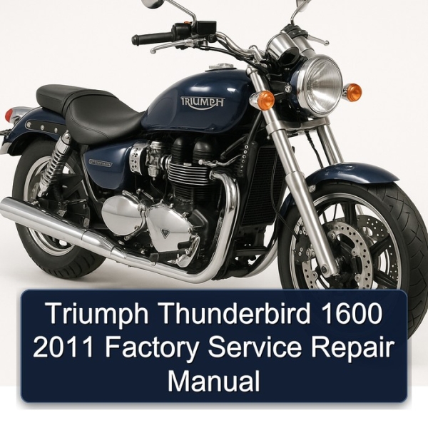 Triumph Thunderbird 1600 2011 Factory Service Repair Manual