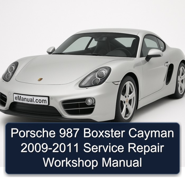 Porsche 987 Boxster Cayman 2009-2011 Service Repair Workshop Manual
