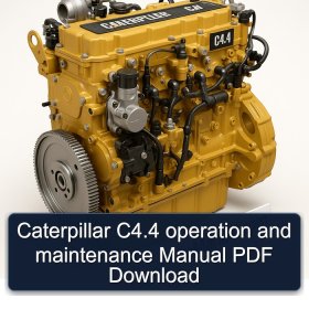 Caterpillar C4.4 operation and maintenance Manual PDF Download