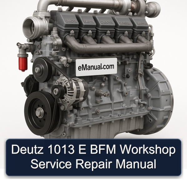 Deutz 1013 E BFM Workshop Service Repair Manual