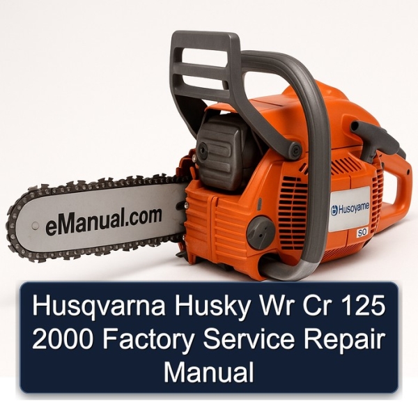 Husqvarna Husky Wr Cr 125 2000 Factory Service Repair Manual